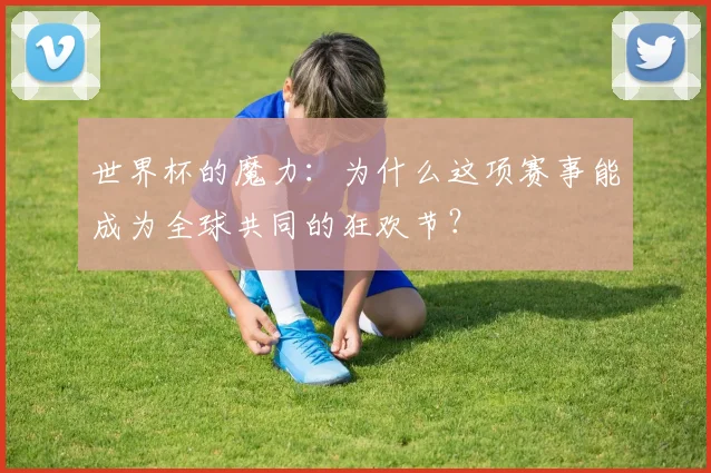 世界杯的魔力:为什么这项赛事能成为全球共同的狂欢节?
